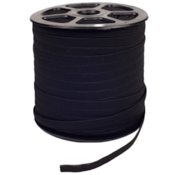 Elástico de Embutir - Juiz 7 - Preto - 6,5mm - 100 metros - Zanotti Elástico de Embutir - Juiz 7 - Preto - 6,5mm - 100 metros - Zanotti