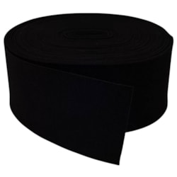 Elástico de Embutir - Mara - Preto - 100mm - 25 metros - Tekla Elástico de Embutir - Mara - Preto - 100mm - 25 metros - Tekla