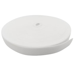 Elástico de Embutir - Moleton 15 - Branco (Cru) 14mm - 25 metros - Zanotti Elástico de Embutir - Moleton 15 - Branco (Cru) 14mm - 25 metros - Zanotti