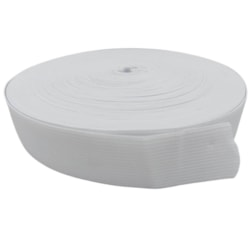 Elástico de Embutir - Moleton 40 - Branco (Cru) 39mm - 25 metros - Zanotti Elástico de Embutir - Moleton 40 - Branco (Cru) 39mm - 25 metros - Zanotti