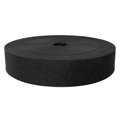Elástico de Embutir Tekla Mara 30mm Preto Com 25 Metros Elástico de Embutir Tekla Mara 30mm Preto Com 25 Metros