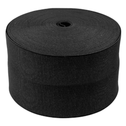 Elástico de Embutir Tekla Mara Light 100mm Preto 25 Metros Elástico de Embutir Tekla Mara Light 100mm Preto 25 Metros