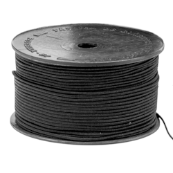 Elástico Roliço Colombe 10R Preto C/100 Metros São Jose