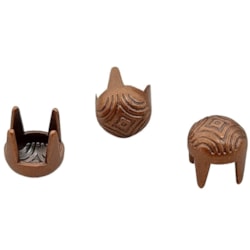 Enfeite Grampo Abaulado c/ Garra 05/50 Latão Estriado Cobre c/ 1000un Eberle Enfeite Grampo Abaulado c/ Garra 05/50 Latão Estriado Cobre c/ 1000un Eberle