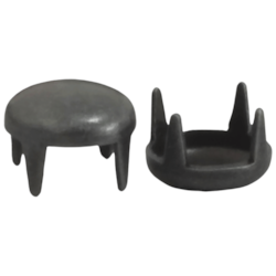 Enfeite Grampo Liso c/Garra 07/55 Latão Grafite c/1000 Unid Eberle Enfeite Grampo Liso c/Garra 07/55 Latão Grafite c/1000 Unid Eberle