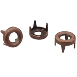 Enfeite Grampo Vazado c/ Garra 07/45V Latão 7mm Cobre c/1000un Eberle Enfeite Grampo Vazado c/ Garra 07/45V Latão 7mm Cobre c/1000un Eberle