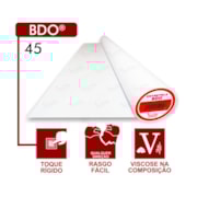 Entretela Para Bordado Sem Cola - BDO 45 - Gramatura 30 - Branca - 100 metros - Fiorella Entretela Para Bordado Sem Cola - BDO 45 - Gramatura 30 - Branca - 100 metros - Fiorella