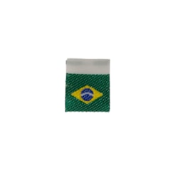 Etiqueta Bordada 18495 Bandeira do Brasil 2cm x 1,7cm c/10un Najar Etiqueta Bordada 18495 Bandeira do Brasil 2cm x 1,7cm c/10un Najar