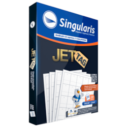 Etiqueta de Composição Adesiva JTA 252 48mmx76mm c/100 Folhas Singularis Etiqueta de Composição Adesiva JTA 252 48mmx76mm c/100 Folhas Singularis
