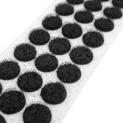 Fecho de Contato Adesivo Moeda 10mm Com 25 Metros Velfix