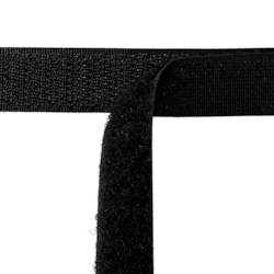 Fecho de Contato Velcro 16mm Super Veltek Preto c/10 Metros Tekla Fecho de Contato Velcro 16mm Super Veltek Preto c/10 Metros Tekla