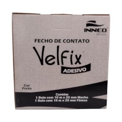 Fecho De Contato Velfix Adesivo 25mm c/10 Metros Neoprene Fecho De Contato Velfix Adesivo 25mm c/10 Metros Neoprene