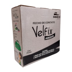 Fecho De Contato Velfix Adesivo 25mm c/10 Metros Neoprene Fecho De Contato Velfix Adesivo 25mm c/10 Metros Neoprene