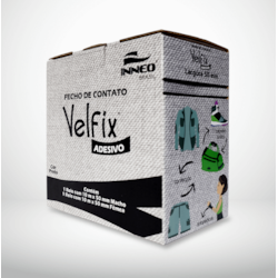Fecho de Contato Velfix Adesivo 50mm Branco c/10 Metros Neoprene Fecho de Contato Velfix Adesivo 50mm Branco c/10 Metros Neoprene