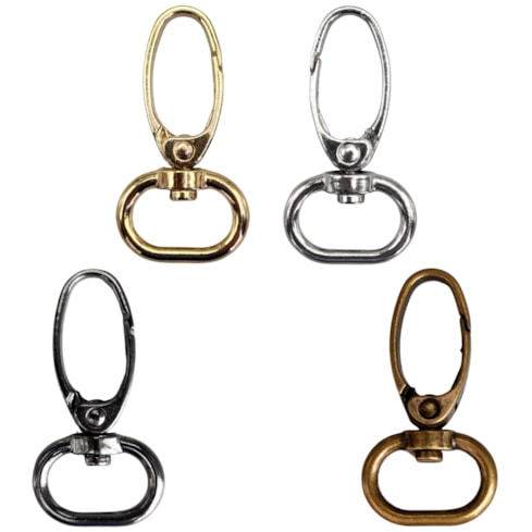 Fecho Mosquetão Para Bolsa 16mm Com 10 Unidades Sanding