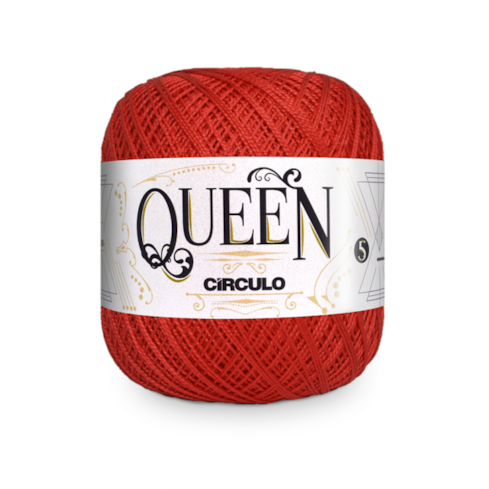 Fio de Crochê Queen 100% Algodão Egípicio com 424 Metros Círculo