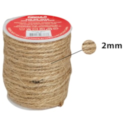 Fio de Juta 2mm Com 50 Metros Círculo