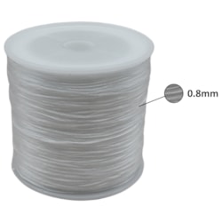 Fio de Silicone 0.8mm Com 100 Metros NYBC Fio de Silicone 0.8mm Com 100 Metros NYBC