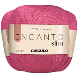 Fio Encanto Slim 100% Viscose 100g Com 240 Metros Círculo Fio Encanto Slim 100% Viscose 100g Com 240 Metros Círculo