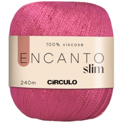 Fio Encanto Slim 100% Viscose 100g Com 240 Metros Círculo Fio Encanto Slim 100% Viscose 100g Com 240 Metros Círculo