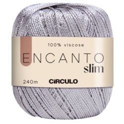 Fio Encanto Slim 100% Viscose 100g Com 240 Metros Círculo
