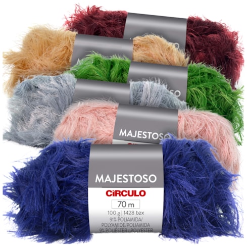 Fio Majestoso 100g Com 70 Metros Círculo