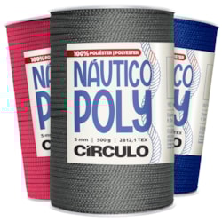 Fio Náutico Poly 5mm 100% Poliéster Círculo Fio Náutico Poly 5mm 100% Poliéster Círculo