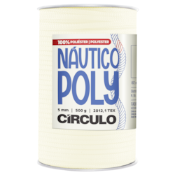 Fio Náutico Poly 5mm 100% Poliéster Círculo Fio Náutico Poly 5mm 100% Poliéster Círculo