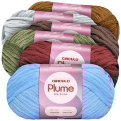 Fio Plume 100g Com 120 Metros Círculo