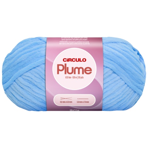 Fio Plume 100g Com 120 Metros Círculo