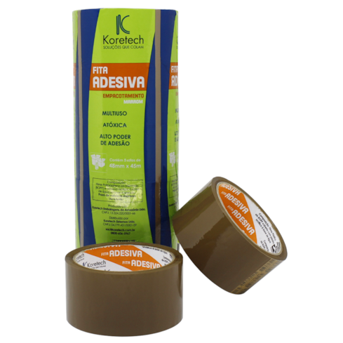 Fita Adesiva Koretech 48mm x 45m Embalagem Com 05 Unidades