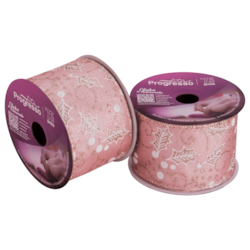 Fita Aramada Natalina 63mm Com 10 Metros TCS110 Progresso