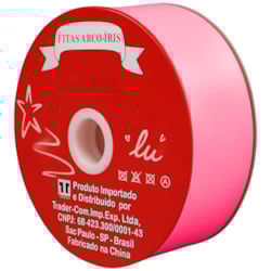 Fita de Cetim 38mm 100% Poliéster N° 9 com 50 Metros Trader