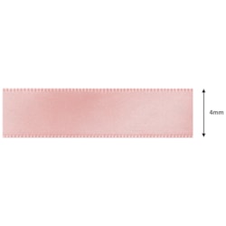 Fita de Cetim 4mm 100% Poliéster N° 0 com 100 Metros Trader