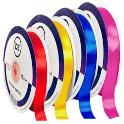 Fita de Cetim BZ 15mm 100% Poliéster Nº03 com 50 Metros Fita de Cetim BZ 15mm 100% Poliéster Nº03 com 50 Metros