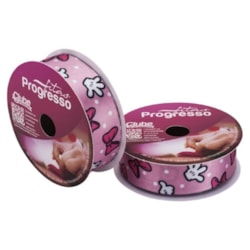 Fita de Cetim Coleção Romântica 22mm 100% Poliéster c/10m Progresso Fita de Cetim Coleção Romântica 22mm 100% Poliéster c/10m Progresso