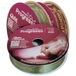 Fita de Cetim Páscoa 2026 15mm Com 10 Metros ECF 003H Progresso