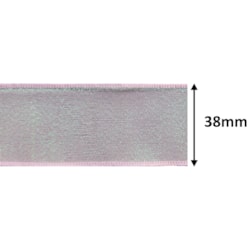 Fita de Organza Decorativa 38mm Com 10 Jardas FTD26 Newz Fita de Organza Decorativa 38mm Com 10 Jardas FTD26 Newz