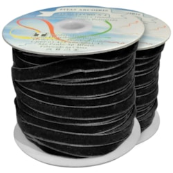Fita de Veludo 10mm Com 25 Metros Trader