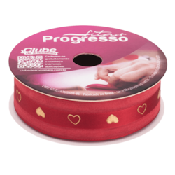 Fita Decorativa Estampada Progresso EVCE 005H 22mm Com 10 Metros Fita Decorativa Estampada Progresso EVCE 005H 22mm Com 10 Metros