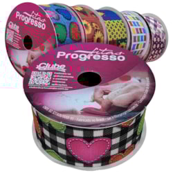 Fita Gorgurão Festa Junina 38mm EGP 009TR Com 10 Metros Progresso