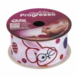 Fita Gorgurão Páscoa 38mm EGL 009TR com 10 Metros Progresso Fita Gorgurão Páscoa 38mm EGL 009TR com 10 Metros Progresso