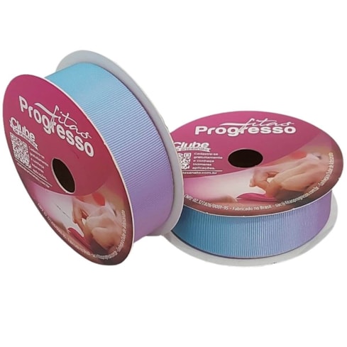 FITA GORGURÃO PROGRESSO 8664/022 MULTICOLOR 10M 22MM COR