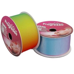 FITA GORGURÃO PROGRESSO 8664/038 MULTICOLOR 10M 38MM COR