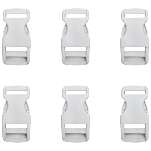 Fivela de Mochila 2030 30mm Com 100 Unidades Naigell