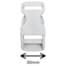 Fivela de Mochila 2030 30mm Com 100 Unidades Naigell