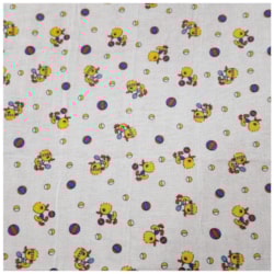 Fralda Dupla Patinho 70cm x 70cm 100% Algodão Dohler