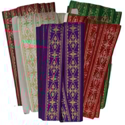 Galão Litúrgico 33mm Ref 153006 Com 13,7 Metros 100% Poliéster Sanding Galão Litúrgico 33mm Ref 153006 Com 13,7 Metros 100% Poliéster Sanding