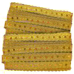 Galão Passamanaria Metalizada 25mm Ref 50 Com 20 Metros NYBC Galão Passamanaria Metalizada 25mm Ref 50 Com 20 Metros NYBC