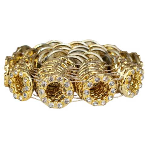 Galão Perolado 15mm Com 1 Metro Cor Ouro SPF 49 Importado